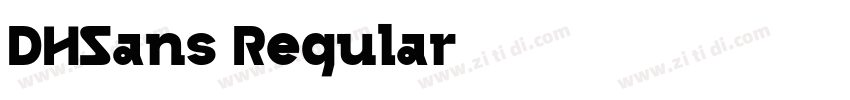 DHSans Regular 2字体转换
